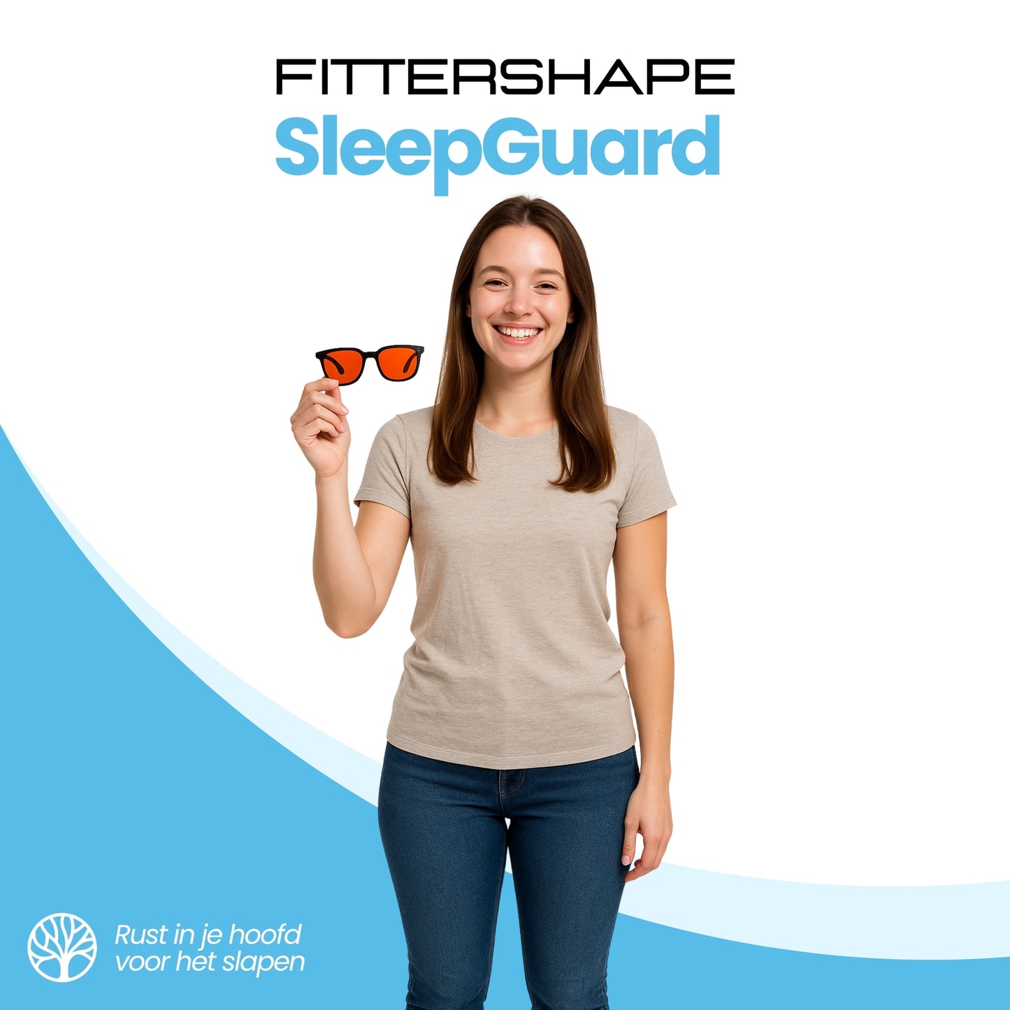 Fittershape SleepGuard Bril | Blauwlichtfilter – Voor Betere Nachtrust
