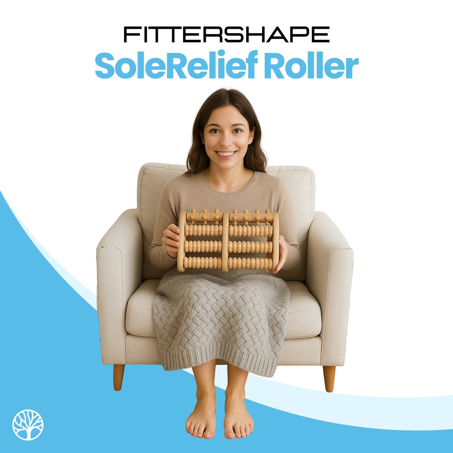 Fittershape SoleRelief Roller | Voetmassager – Tegen Hiel- En Voetpijn