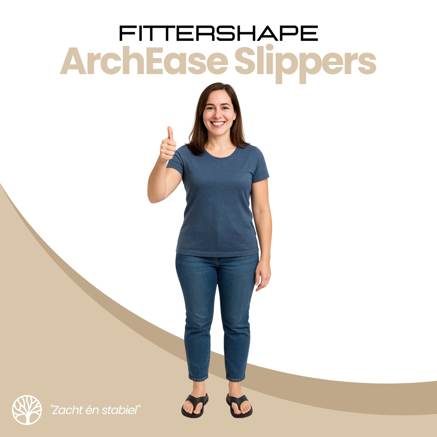 ArchEase Slippers | Dames Slippers – Tegen Voetpijn