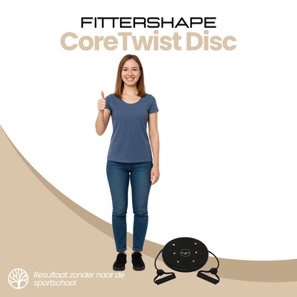 CoreTwist Disc | Compacte Thuistrainer – Voor Sterke Buik & Taille