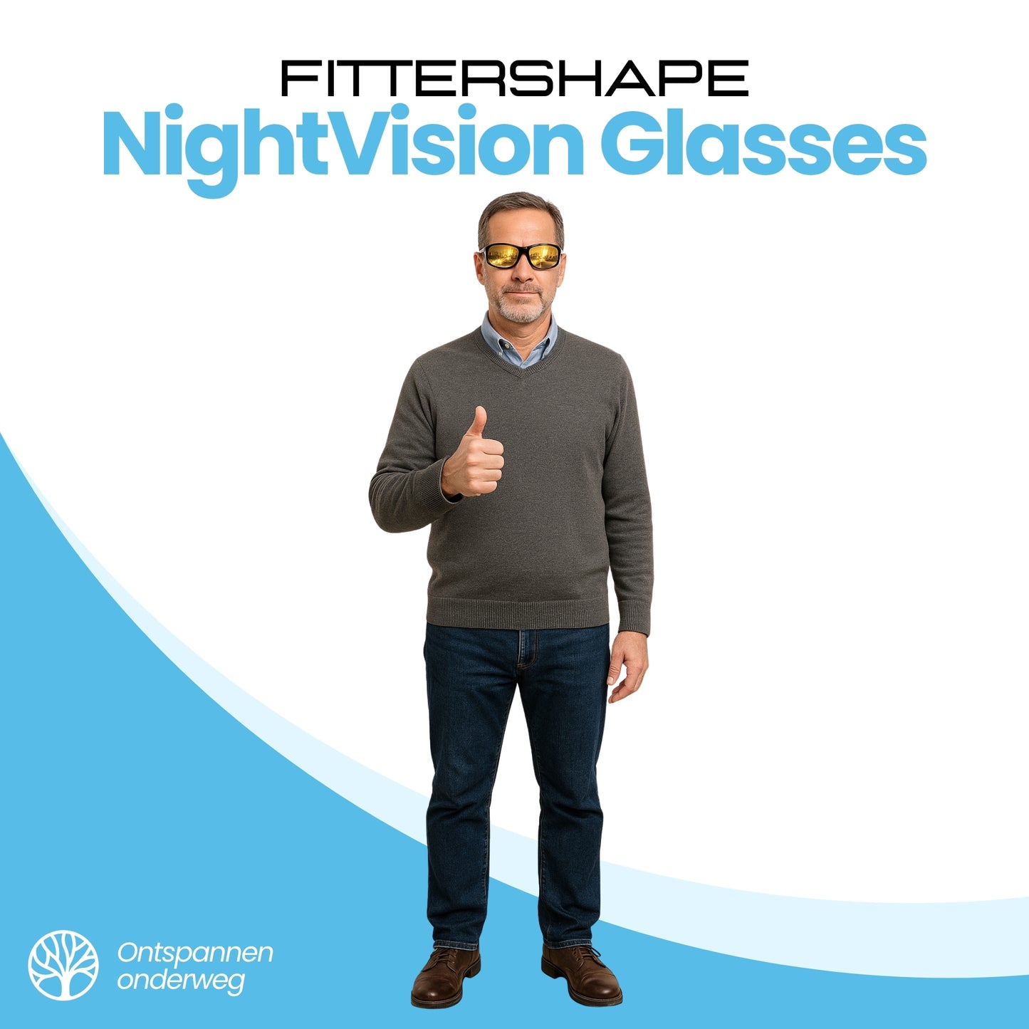 NightVision Glasses | Nachtbril – Voor Veilig Rijden In Het Donker