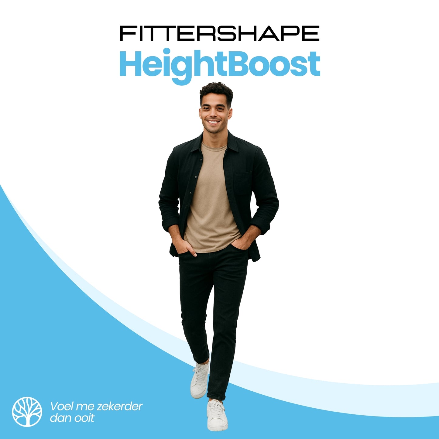Fittershape LiftSteps Insoles | Onzichtbare Verhoging – Voor Meer Zelfvertrouwen