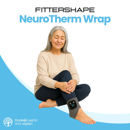 Fittershape NeuroTherm Wrap | Voetmassageband – Tegen Zenuwpijn & Slechte Circulatie