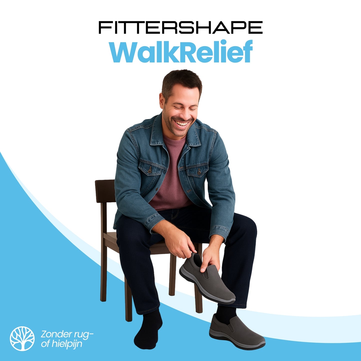 Fittershape WalkRelief | Comfortabele Loopschoenen – Voor Minder Voetpijn