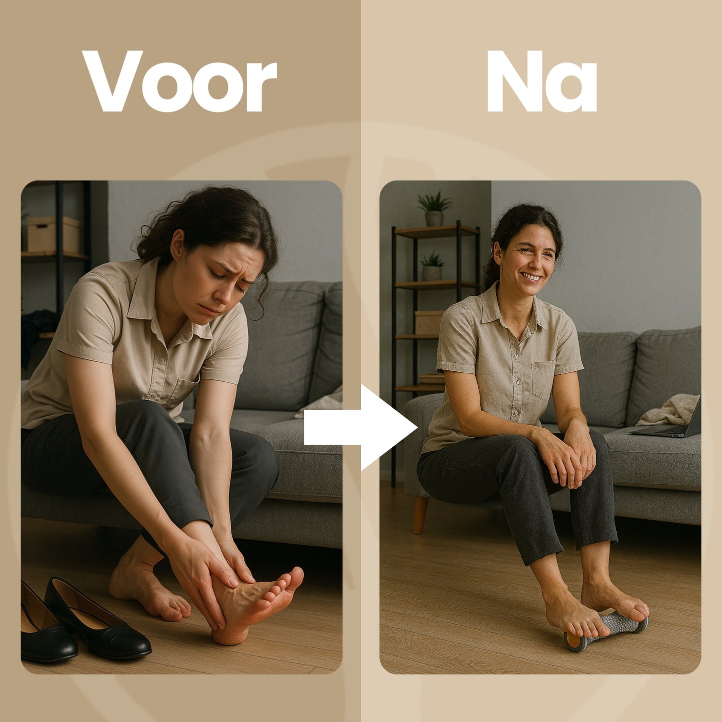Fittershape FlexiRoller | Voor Spierontspanning & Voetverlichting