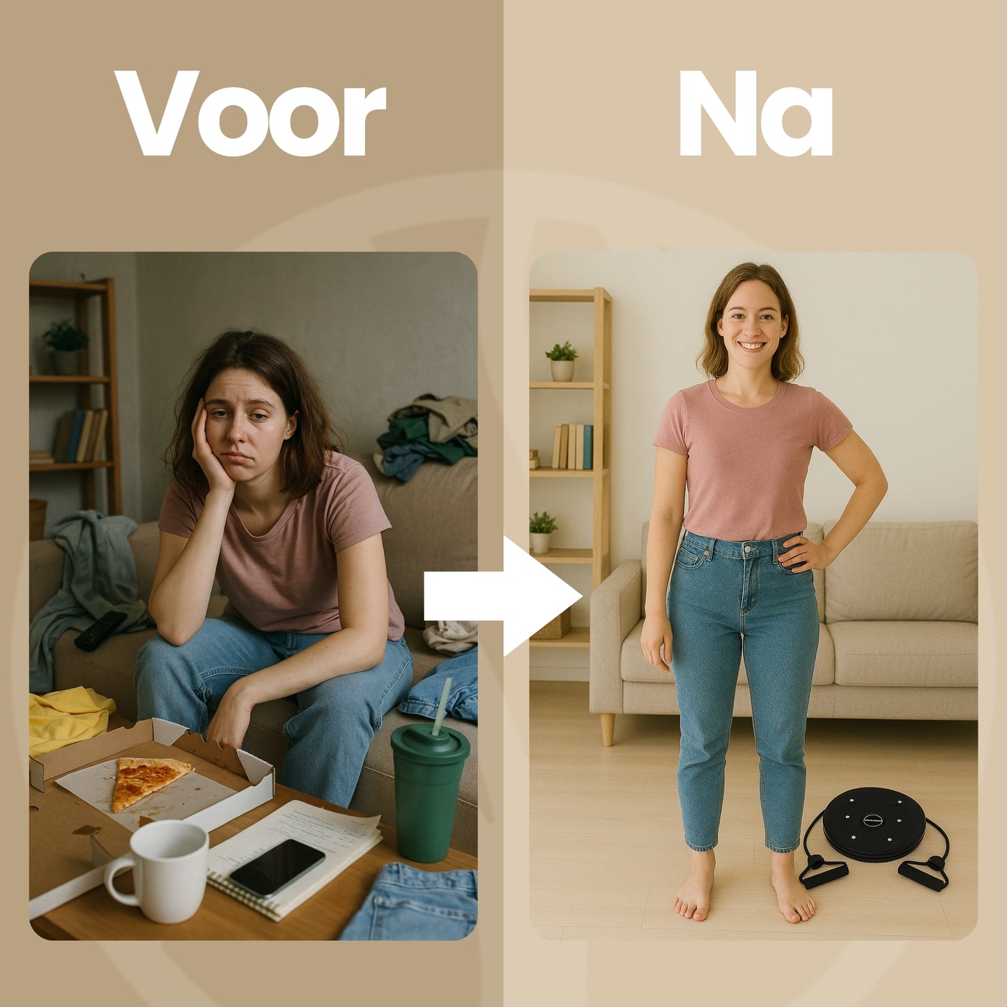 CoreTwist Disc | Compacte Thuistrainer – Voor Sterke Buik & Taille