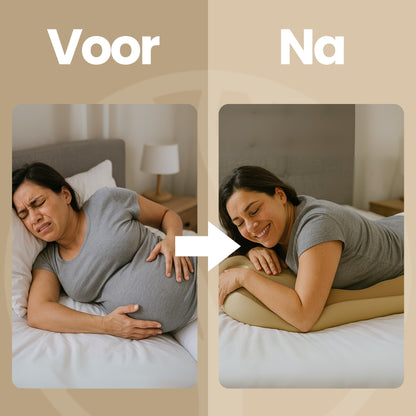Fittershape BellyNest Matras | Zwangerschapssteun – Voor Buiklig Zonder Druk