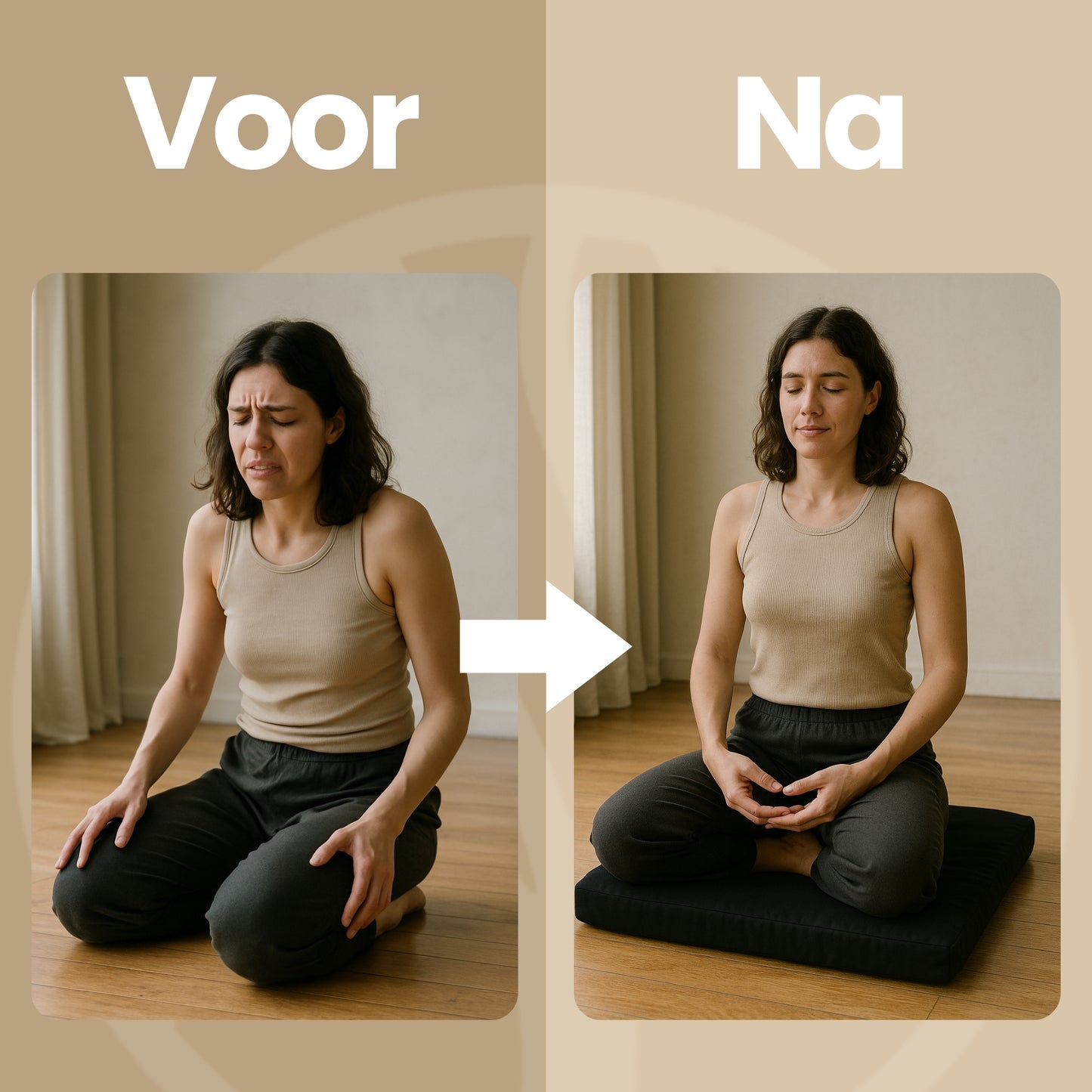 ZenCush Kussen voor Meditatie | Perfect voor yoga en mediteren