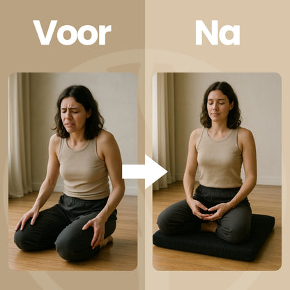 ZenCush Kussen voor Meditatie | Perfect voor yoga en mediteren