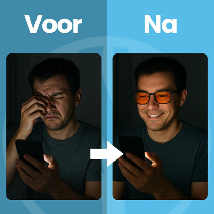 Fittershape SleepGuard Bril | Blauwlichtfilter – Voor Betere Nachtrust