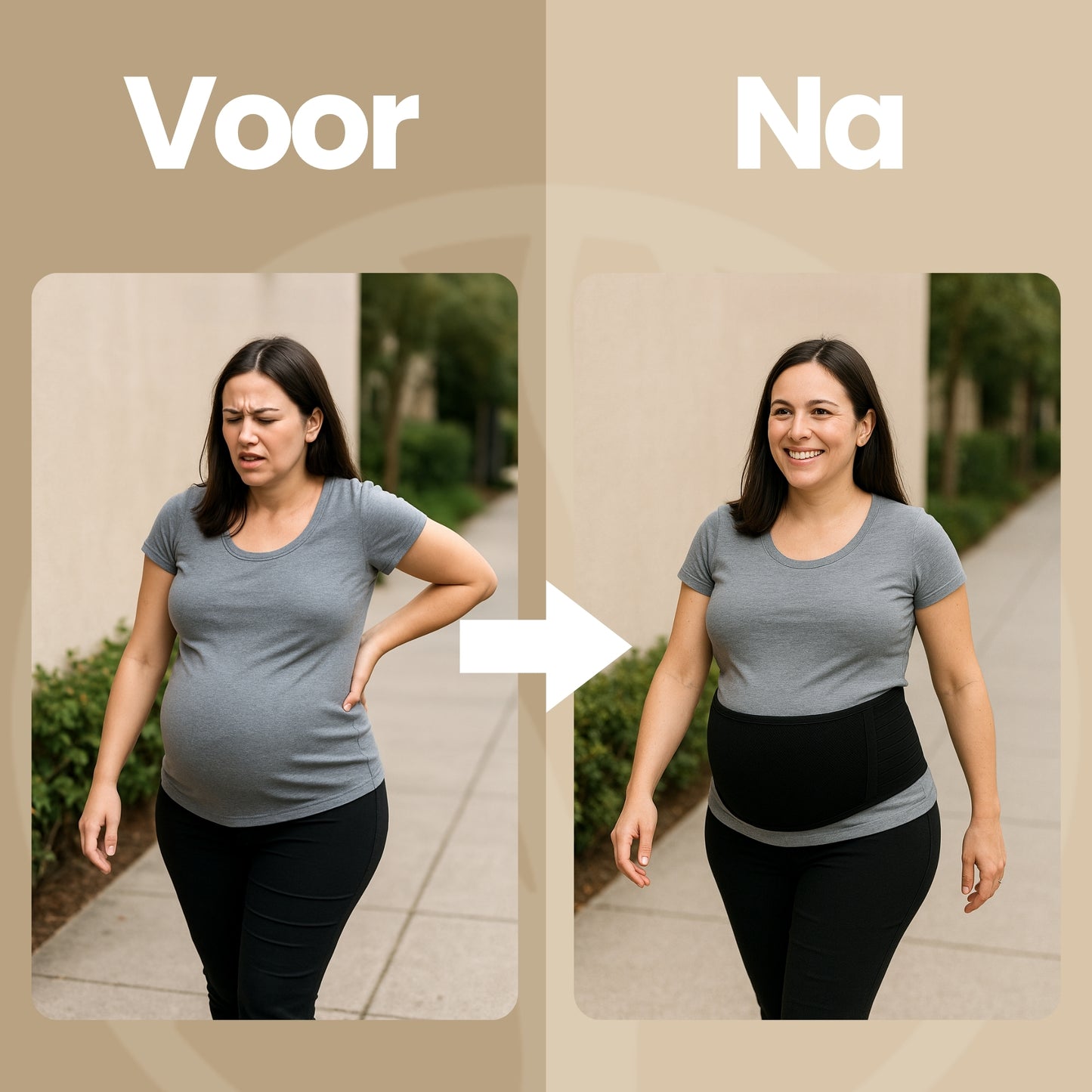 Fittershape BumpSupport | Zwangerschapsband – Met Extra Rugondersteuning