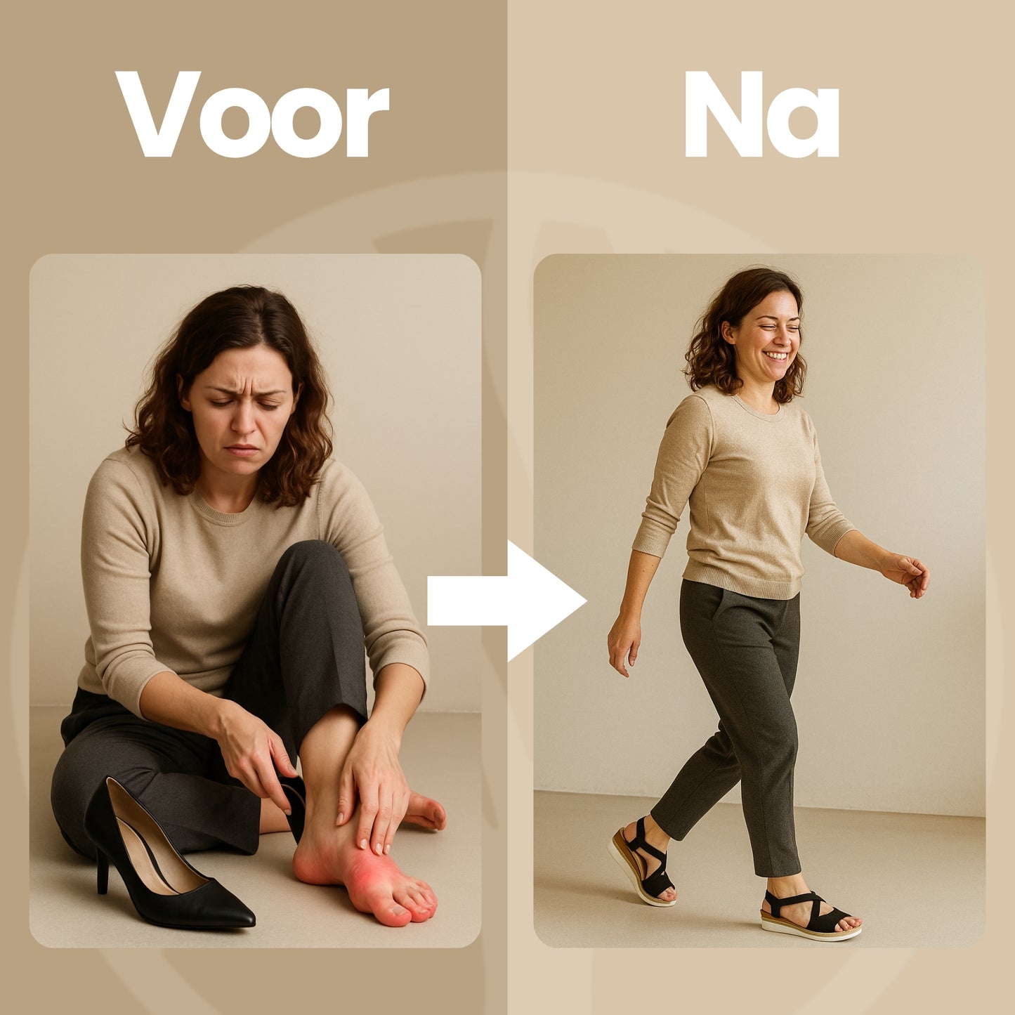 Fittershape CloudStride Sandals | Ergonomisch Comfort – Voor Pijnvrije Stappen