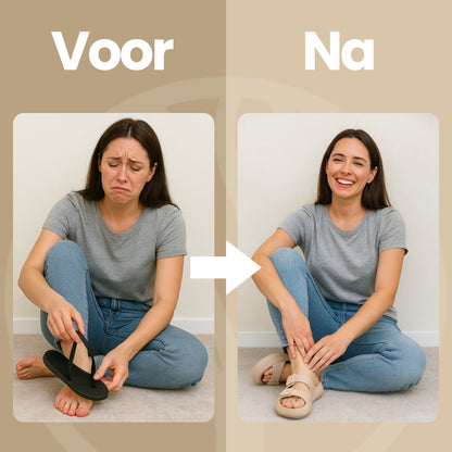 FlexCush Sandalen | Verstelbaar Comfort – Voor Elke Voetvorm