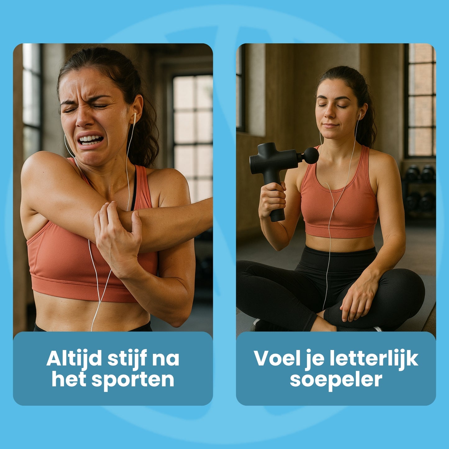 Fittershape PowerRelief | Massage Gun – Voor Sneller Spierherstel