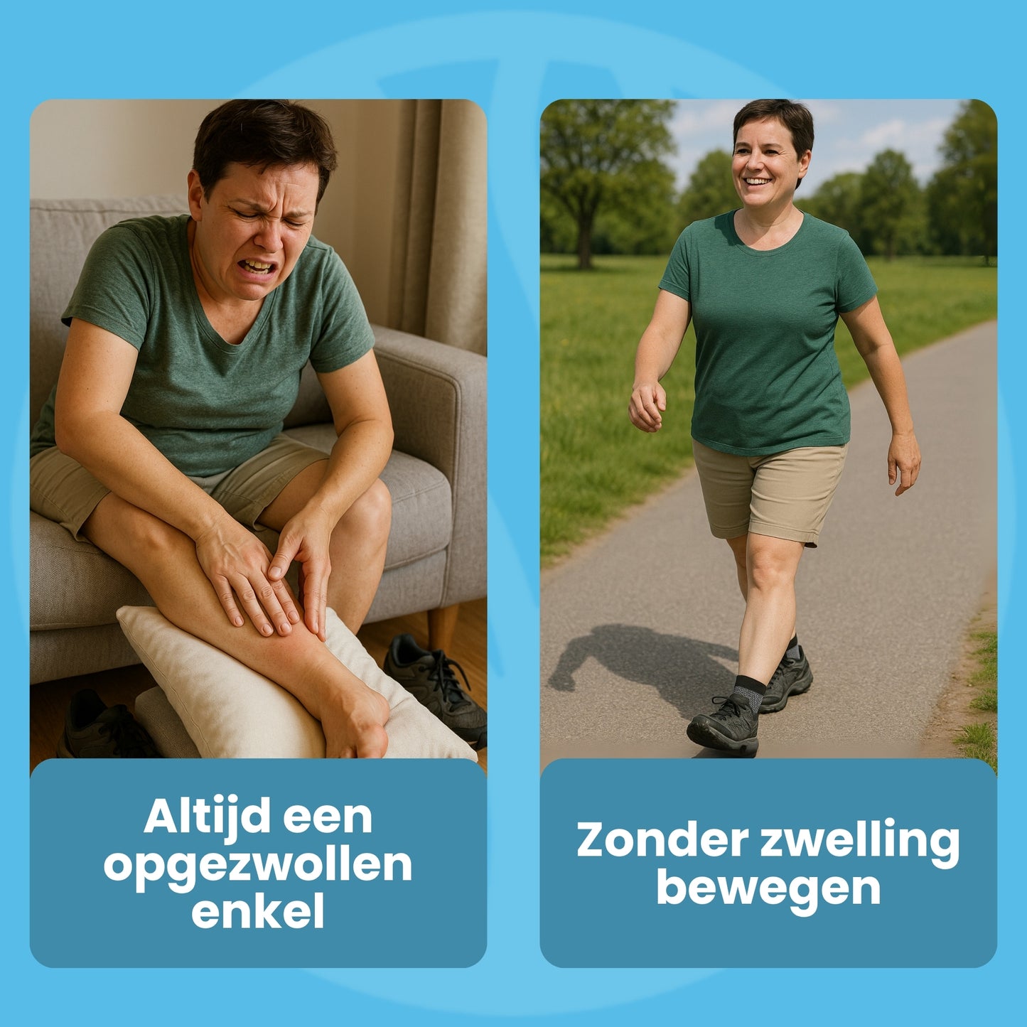 Fittershape AnkleRelief Socks | Compressie Enkelkousen – Voor Dagelijks Comfort