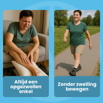 Fittershape AnkleRelief Socks | Compressie Enkelkousen – Voor Dagelijks Comfort