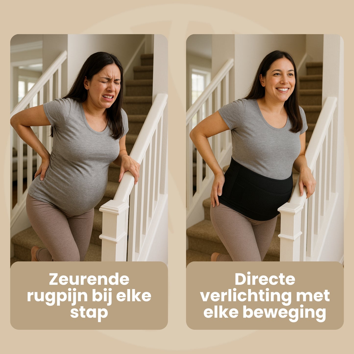 Fittershape BumpSupport | Zwangerschapsband – Met Extra Rugondersteuning