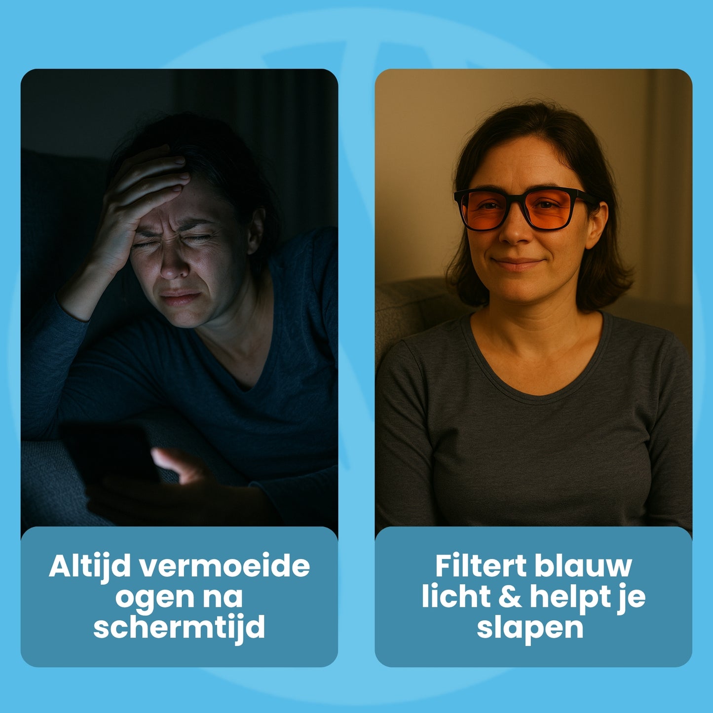 Fittershape SleepGuard Bril | Blauwlichtfilter – Voor Betere Nachtrust