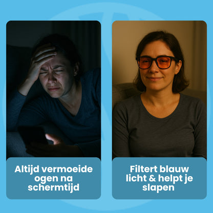 Fittershape SleepGuard Bril | Blauwlichtfilter – Voor Betere Nachtrust