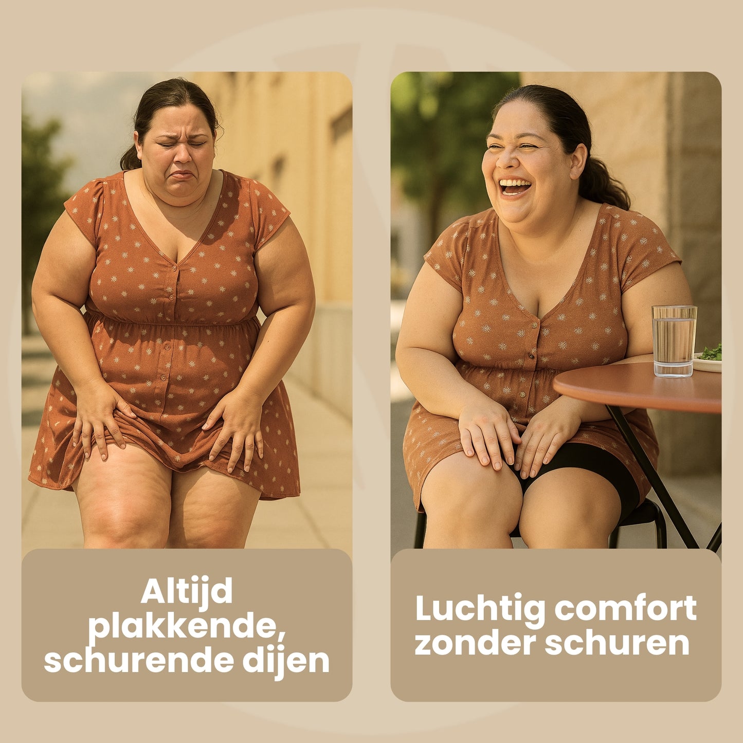 Fittershape Anti-Scheur Shorts | Comfortabel Onder Jurkjes – Voor Zomergebruik