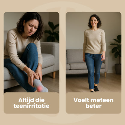 ToeBalance Socks | 6 Pack Teenspreidende Sokken – Tegen Bunionpijn