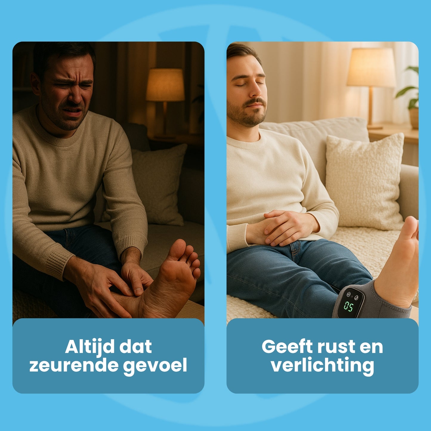 Fittershape NeuroTherm Wrap | Voetmassageband – Tegen Zenuwpijn & Slechte Circulatie