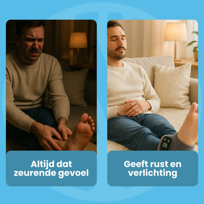 Fittershape NeuroTherm Wrap | Voetmassageband – Tegen Zenuwpijn & Slechte Circulatie