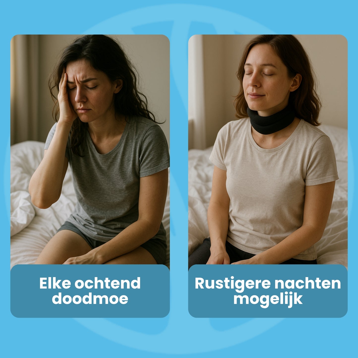 NeckAlign Band | Neksteun – Voor Rustige & Snurkvrije Nachten
