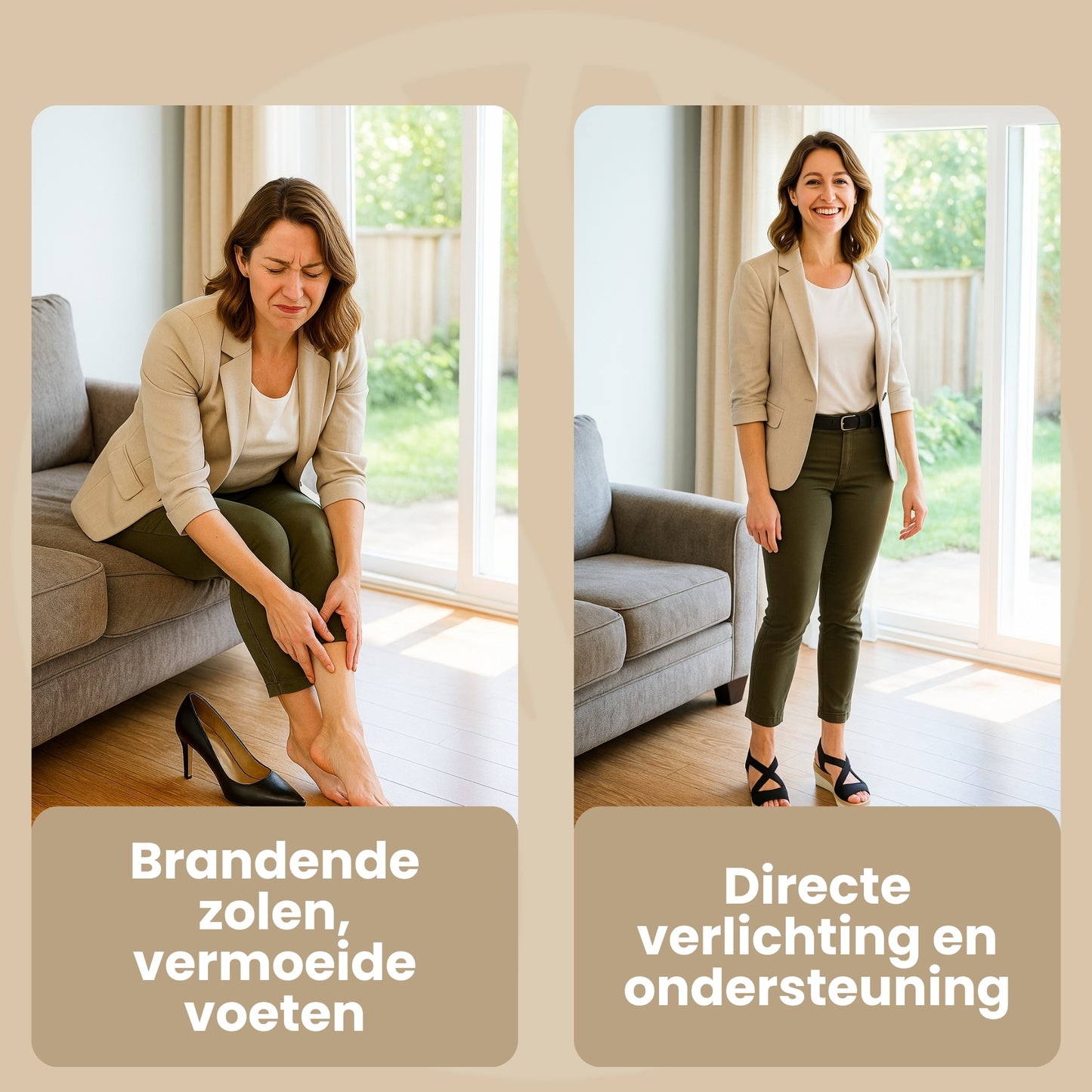 Fittershape CloudStride Sandals | Ergonomisch Comfort – Voor Pijnvrije Stappen