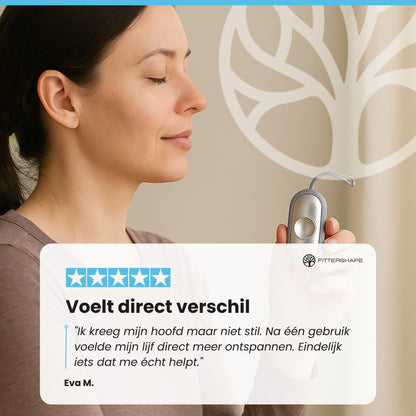 CalmWave Clip | Stressverlichter – Voor Ontspanning Onderweg