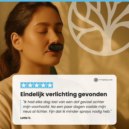 BreatheLight Relief | Roodlicht Therapie – Tegen Verstopte Sinussen