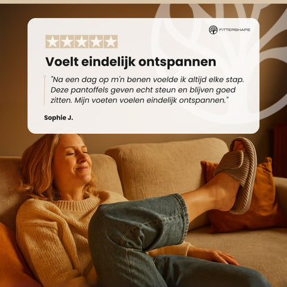 CozyStep Slipper | Orthopedische Damespantoffel – Voor Zacht & Steunend Thuiscomfort