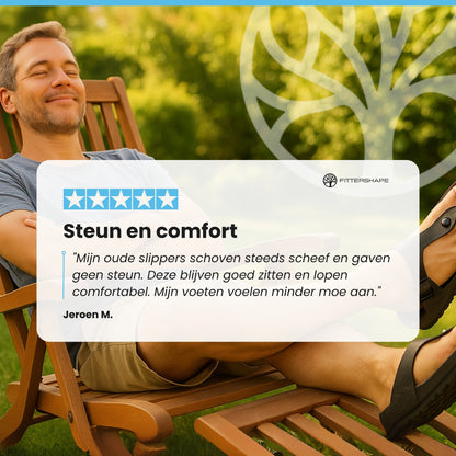 FlexStrap Slippers | Orthopedisch Comfort – Met Verstelbare Band