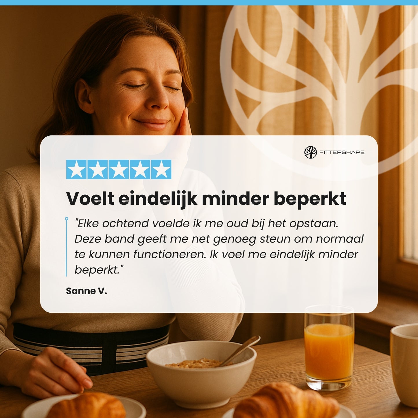 BackAlign Band | Rugbrace – Voor Lage Rug- & Zenuwpijn