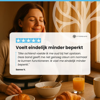 BackAlign Band | Rugbrace – Voor Lage Rug- & Zenuwpijn