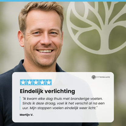 WalkEase Heren | Orthopedische Wandelschoen – Tegen Voetpijn