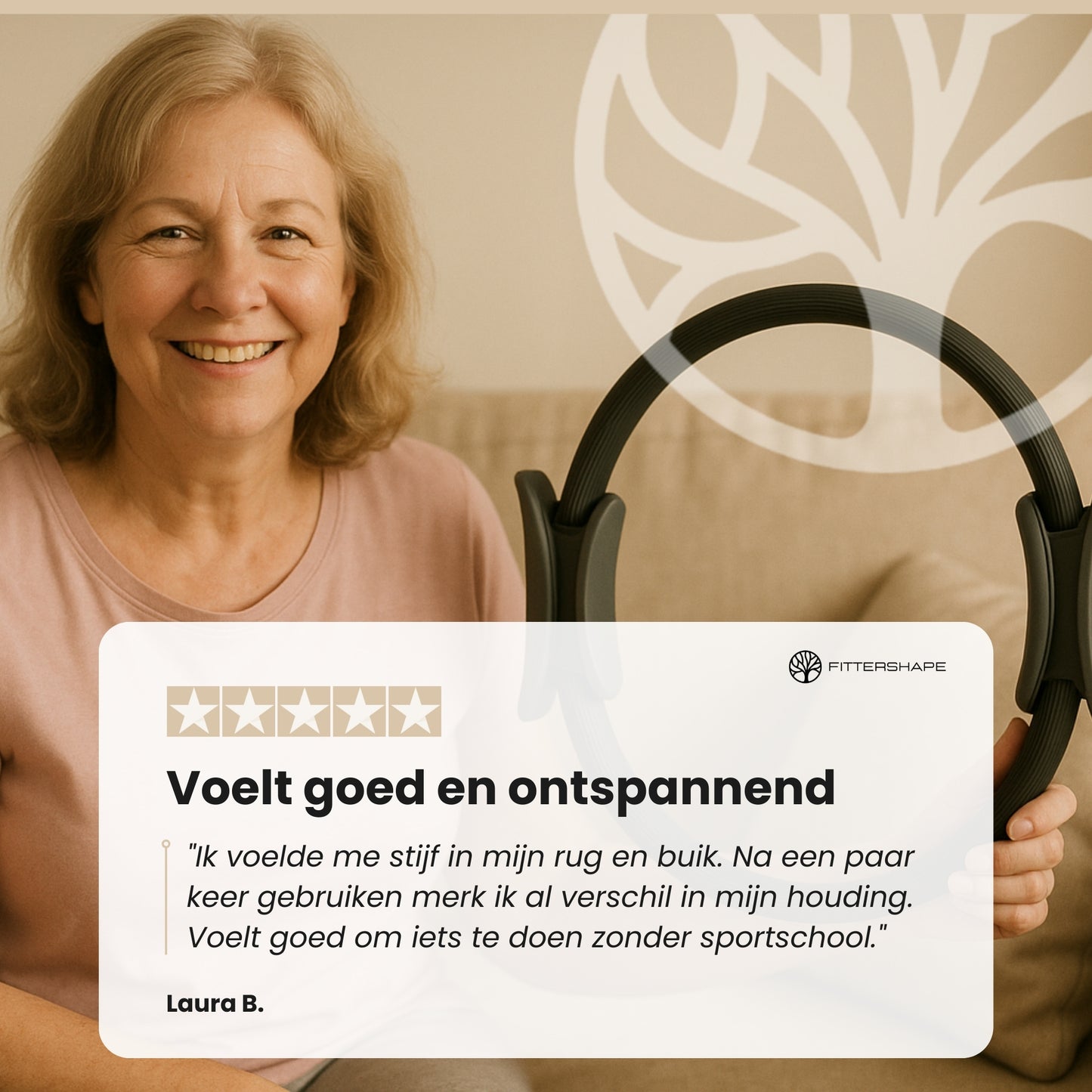 BodyTone Ring | Pilates Weerstandsring – Voor Sterkere Spieren