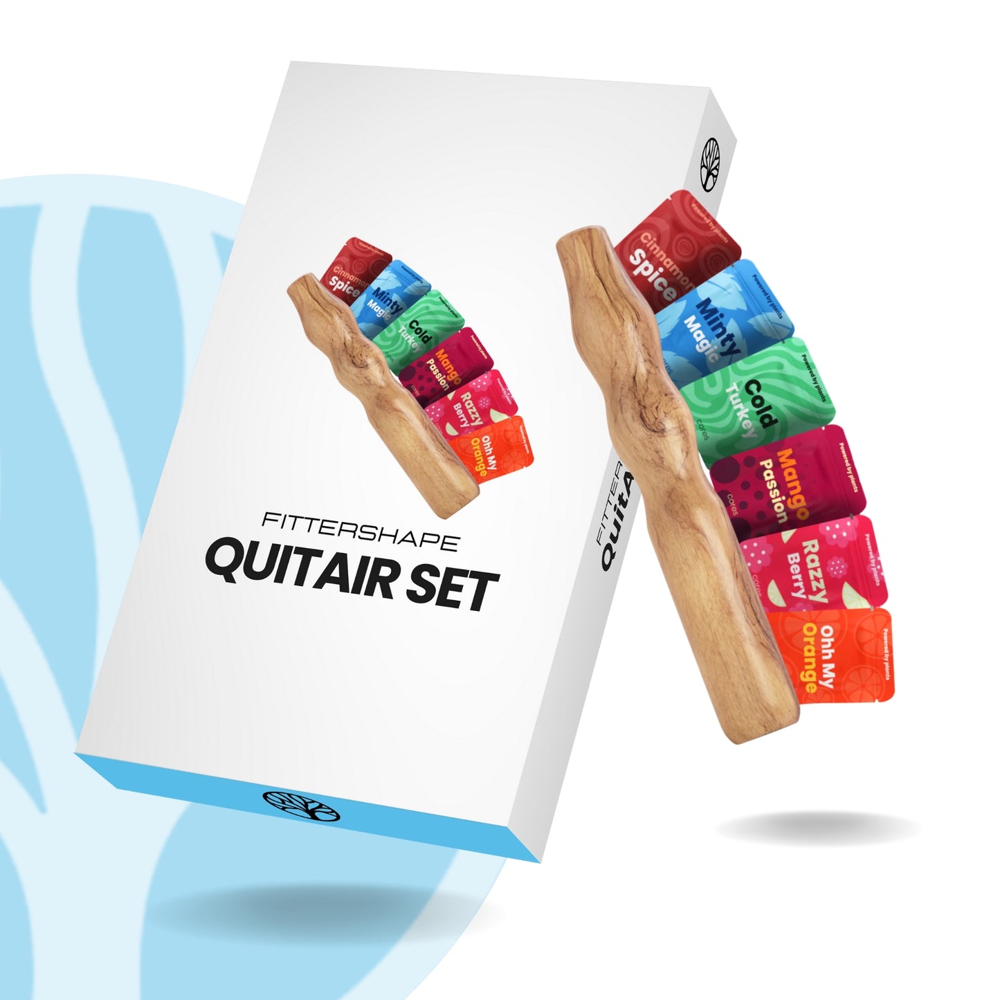 QuitAir stoppen met roken set | Natuurlijk alternatief voor roken en vapen