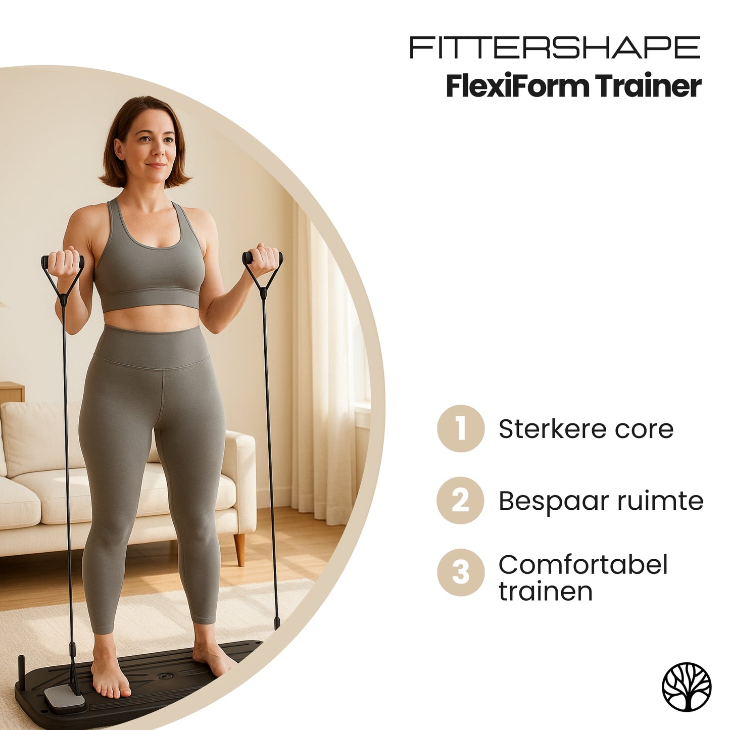FlexiForm Trainer | Inklapbare Pilates Reformer – Voor Thuisgebruik