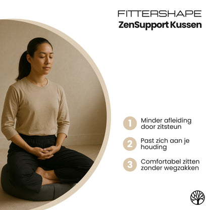 ZenSupport Kussen | meer comfort bij yoga en meditatie