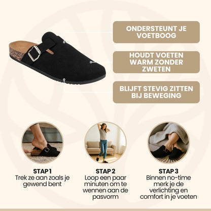 Fittershape CozyArch Pantoffels | Orthopedisch Comfort – Voor Thuisgebruik