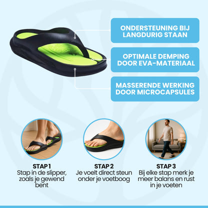 DailyStride Slippers | Orthopedisch Comfort – Voor Elke Dag