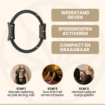 BodyTone Ring | Pilates Weerstandsring – Voor Sterkere Spieren