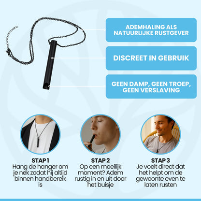 BreatheRing Ketting | Stoppen Met Roken – Op Natuurlijke Wijze