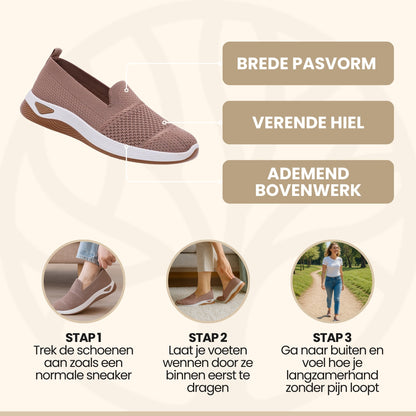 AirFlex Sneakers | Orthopedische Damesloopschoen – Voor Pijnvrij Bewegen