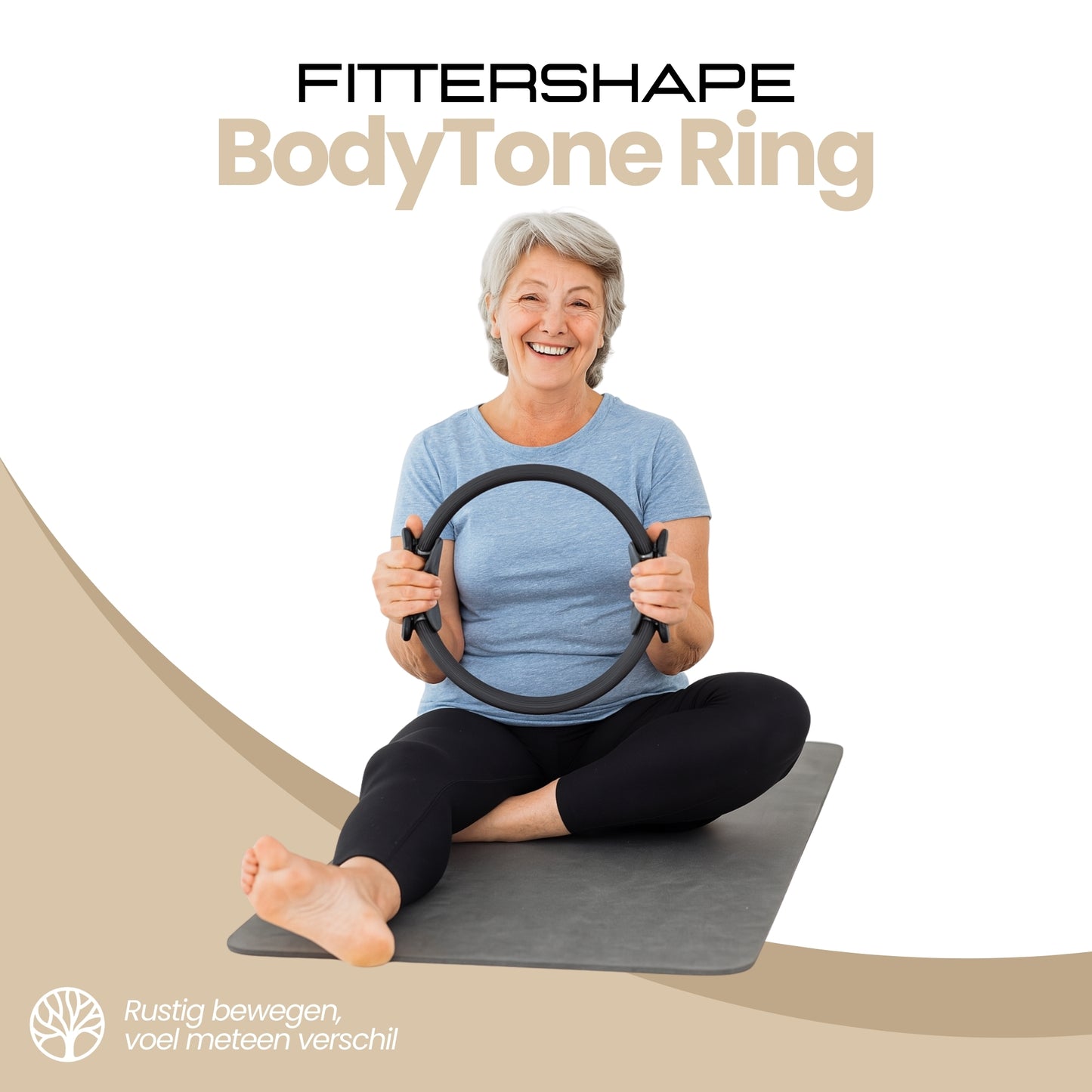 BodyTone Ring | Pilates Weerstandsring – Voor Sterkere Spieren