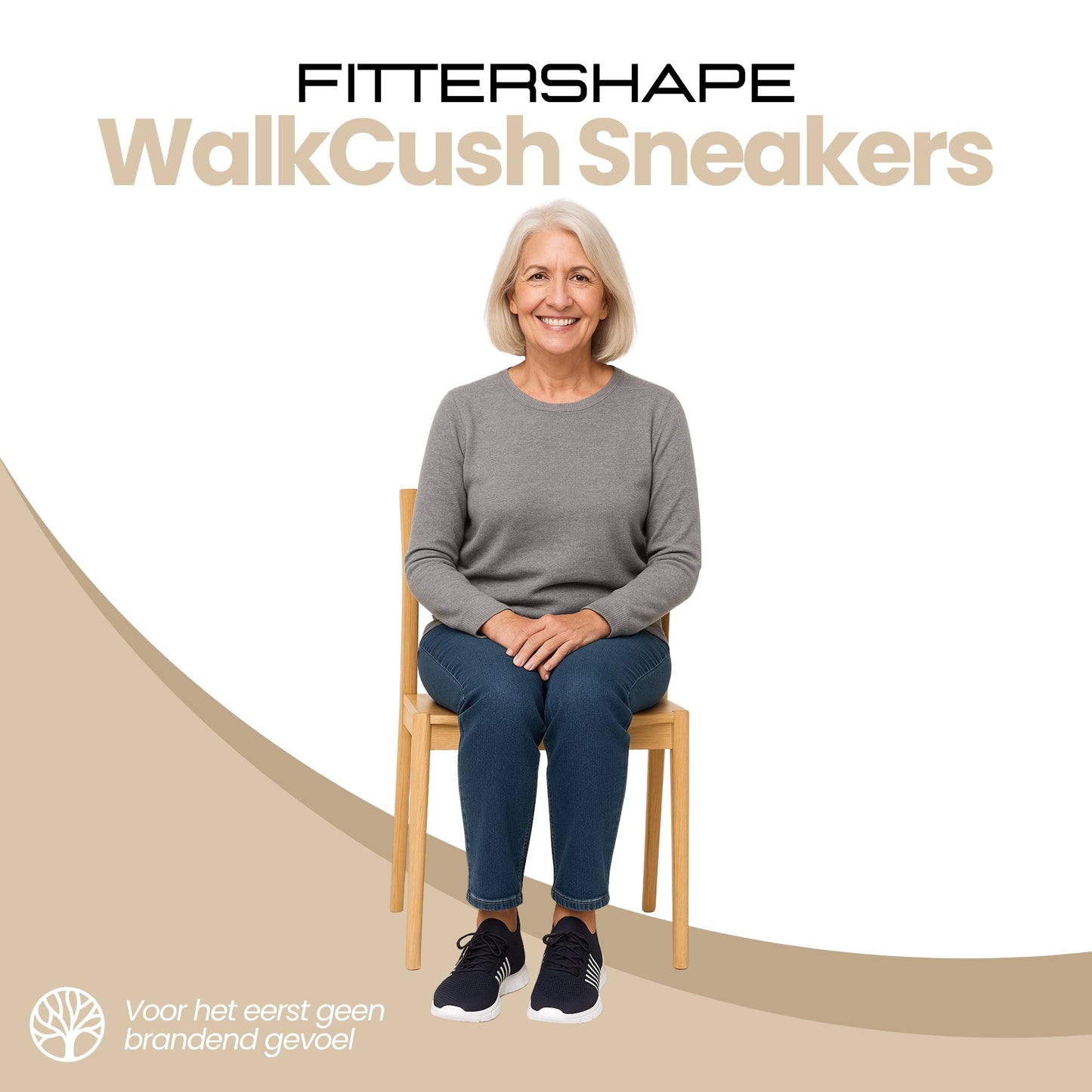 WalkCush Sneakers | Lichtgewicht Schoenen – Voor Gevoelige Voeten