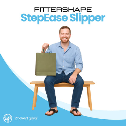 StepEase Slipper | Orthopedische Heren Teenslipper – Voor Extra Loopcomfort