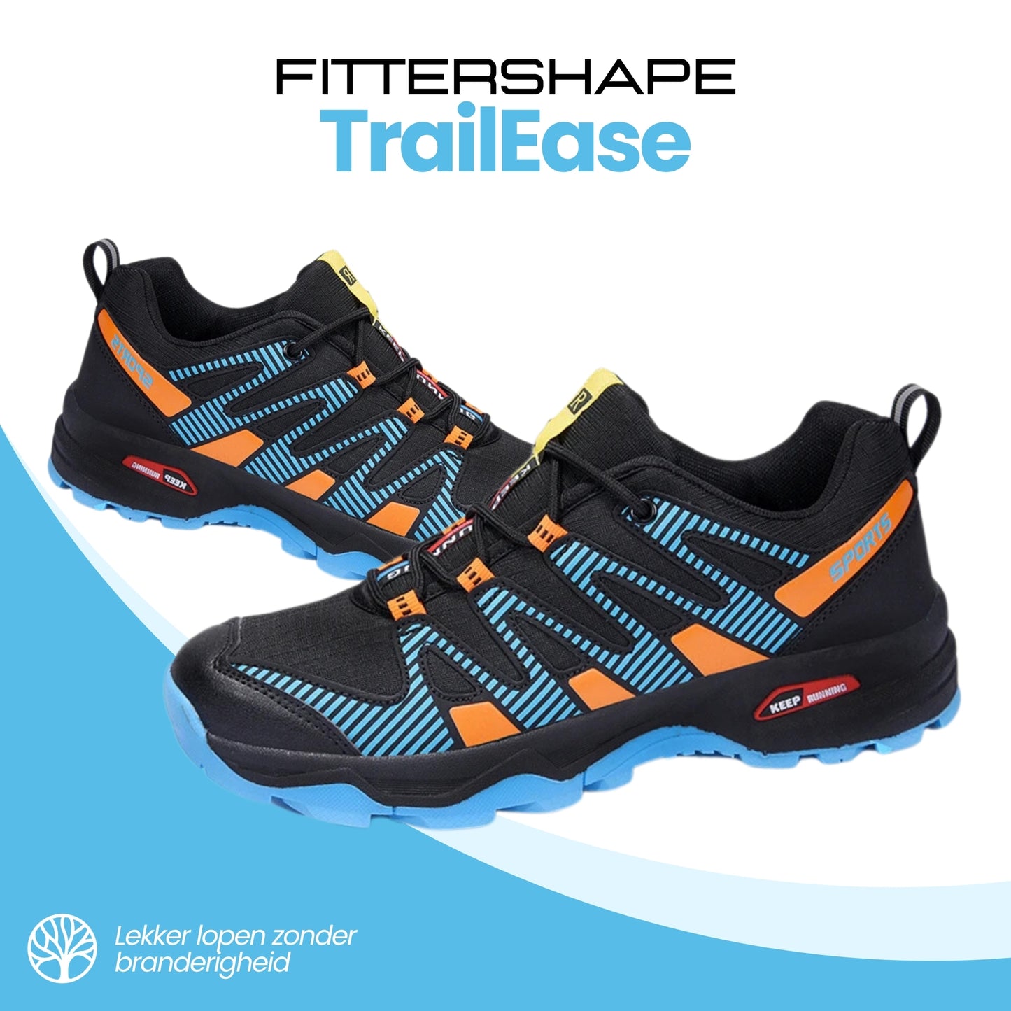 TrailEase | Orthopedische Wandelschoenen – Voor Pijnvrij Lopen