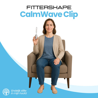 CalmWave Clip | Stressverlichter – Voor Ontspanning Onderweg